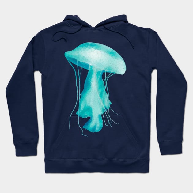 Low polyfish Hoodie by AO01